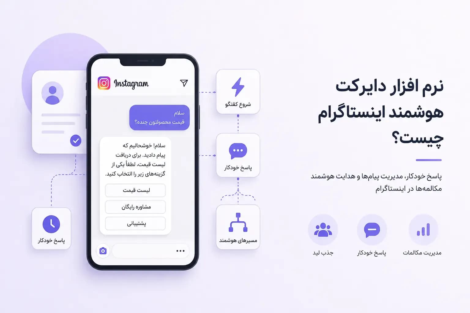 نرم افزار دایرکت هوشمند اینستاگرام چیست و چه کاربردی دارد